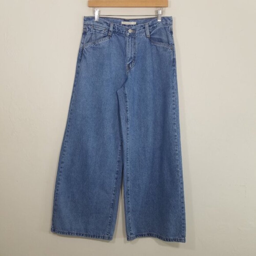 Levi's 94 Baggy Wide Leg Jeans Blue Size 28